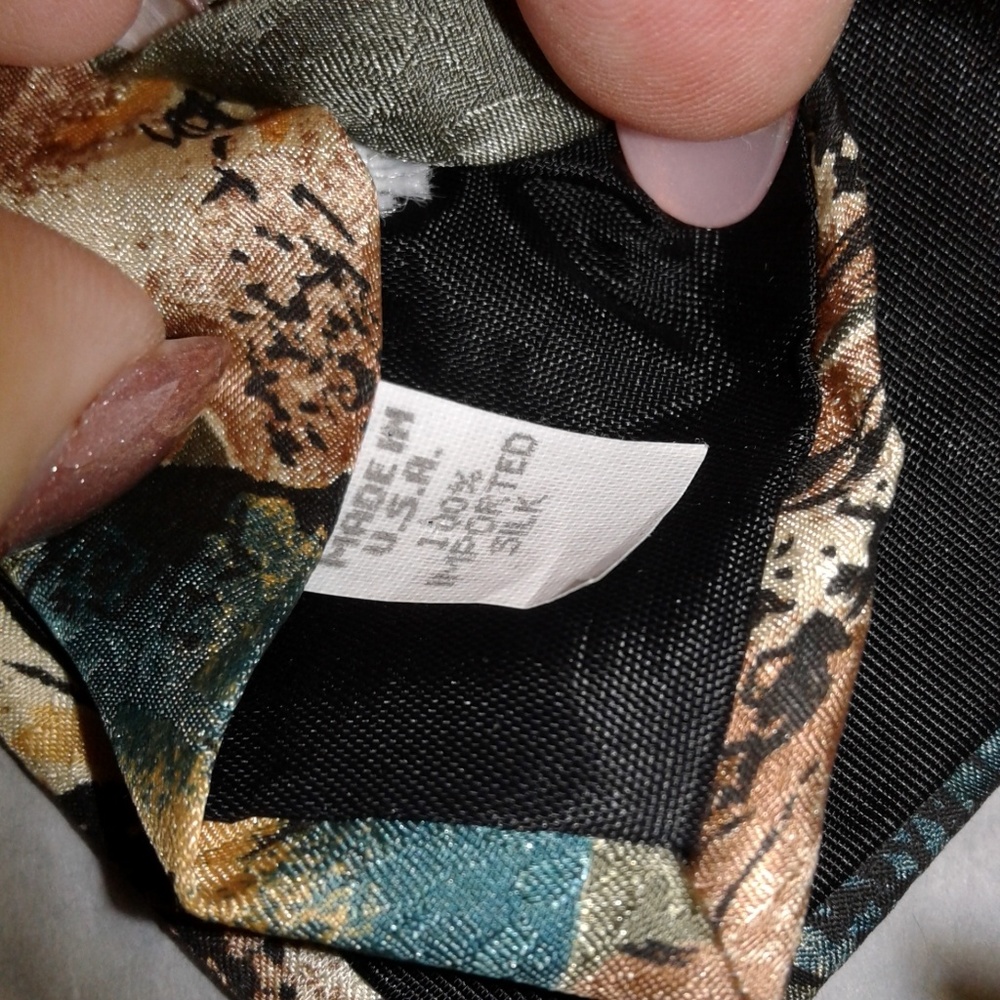 πΊ Oscar de la Renta Floral Tie πΊ - Picture 4 of 6